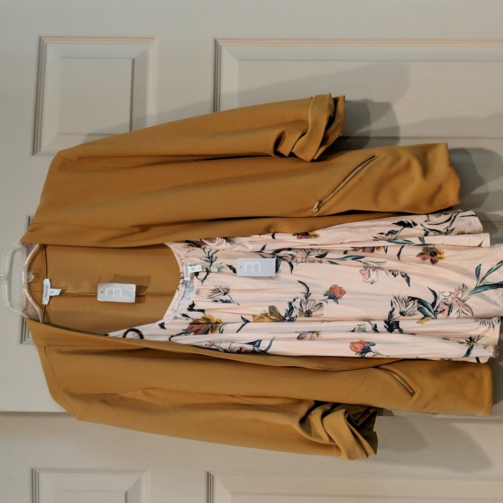 NWT Maurice's blazer jacket and top